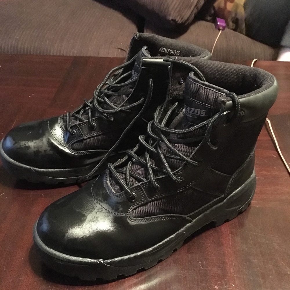 Steel toe boots brazos